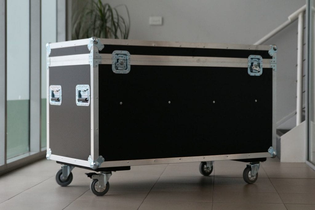 5-Compartment Road Case For Cable Storage