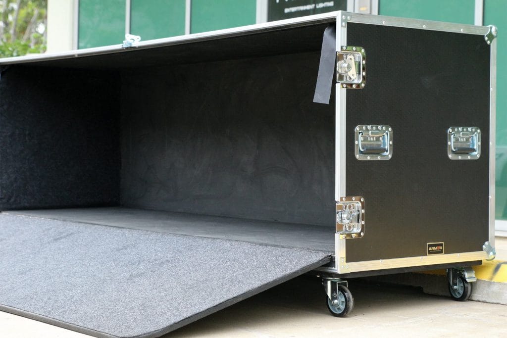 Heavy-Duty Road Case For Gymnastic Air Floor