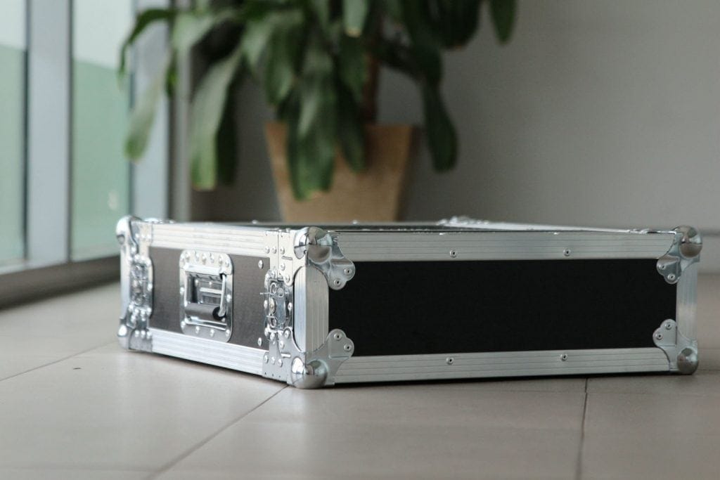 2 door rack case