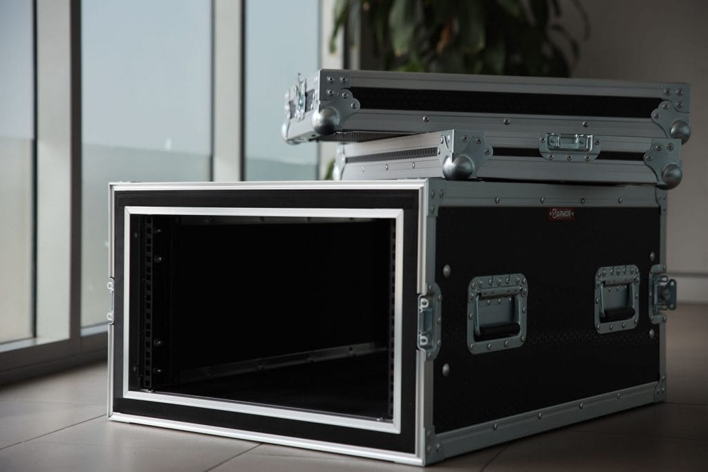 8ru flotation rack case foam shock proof rack case