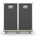 Clamshell Pullout Storage Crate Road Case