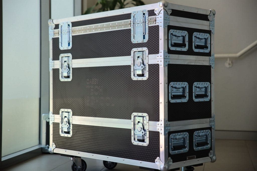 Multi-layered Custom Transport Case For Casey Tech School