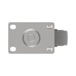 CARJET 2E-B 75mm-3″ Rubber Swivel Castor