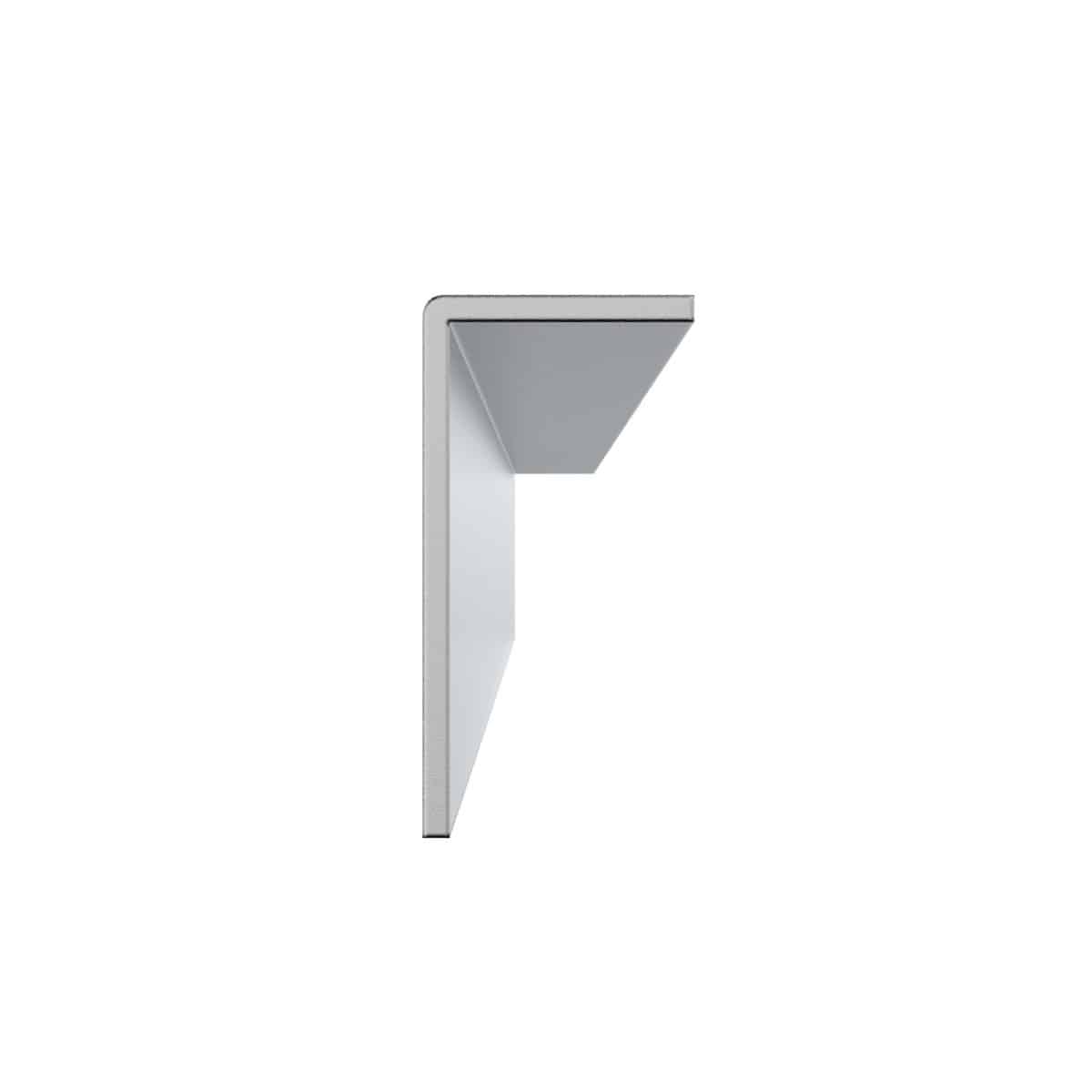 L4020 Aluminum Single Angled Extrusion, 40X20Mm, 2.0Mm Thickness