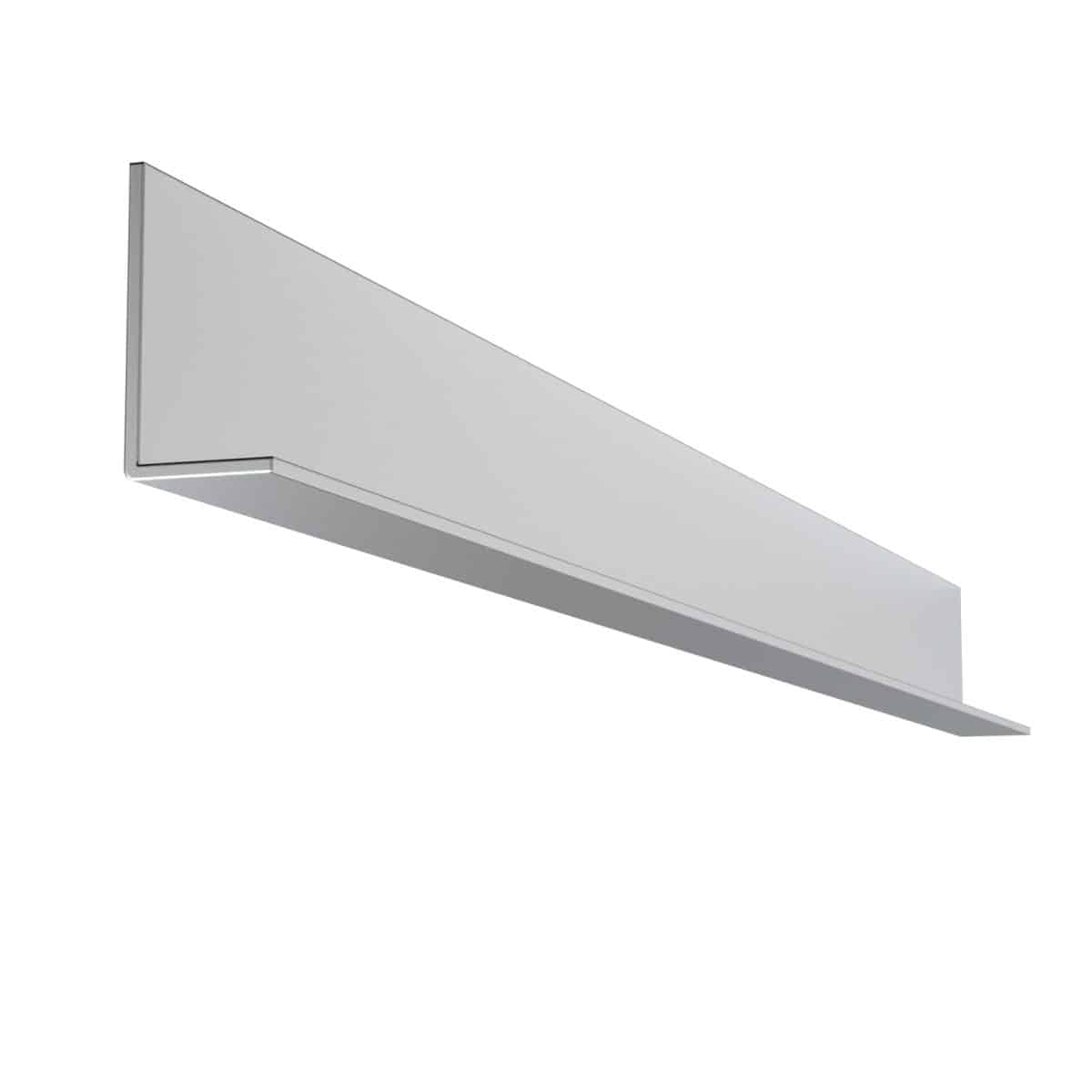 L4020 Aluminum Single Angled Extrusion, 40X20Mm, 2.0Mm Thickness