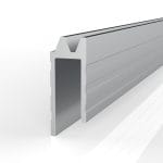 Eh6 Aluminium Hybrid Edge Extrusion, 6Mm Gap
