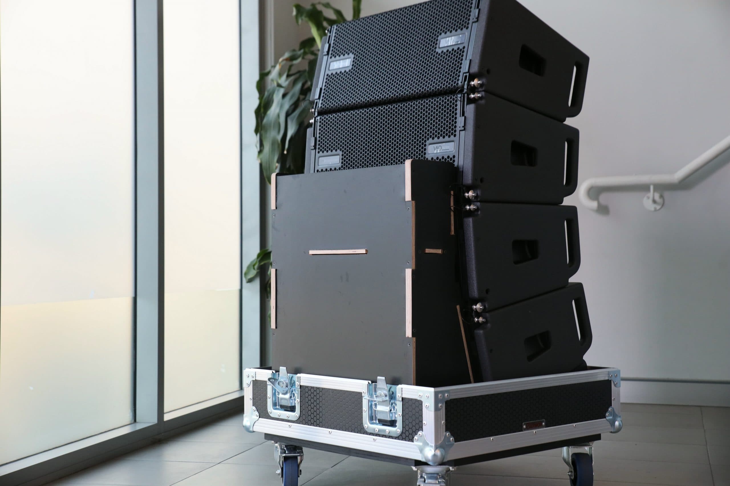 Road Case for VIO L250 rigged speakers