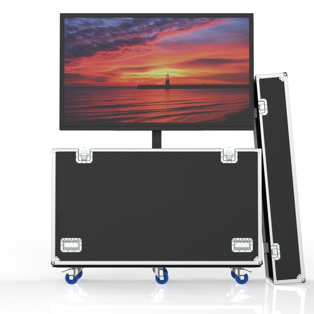 Road Cases For Viewsonic 65&Quot; Ifp6550 Display With Motorized Lift