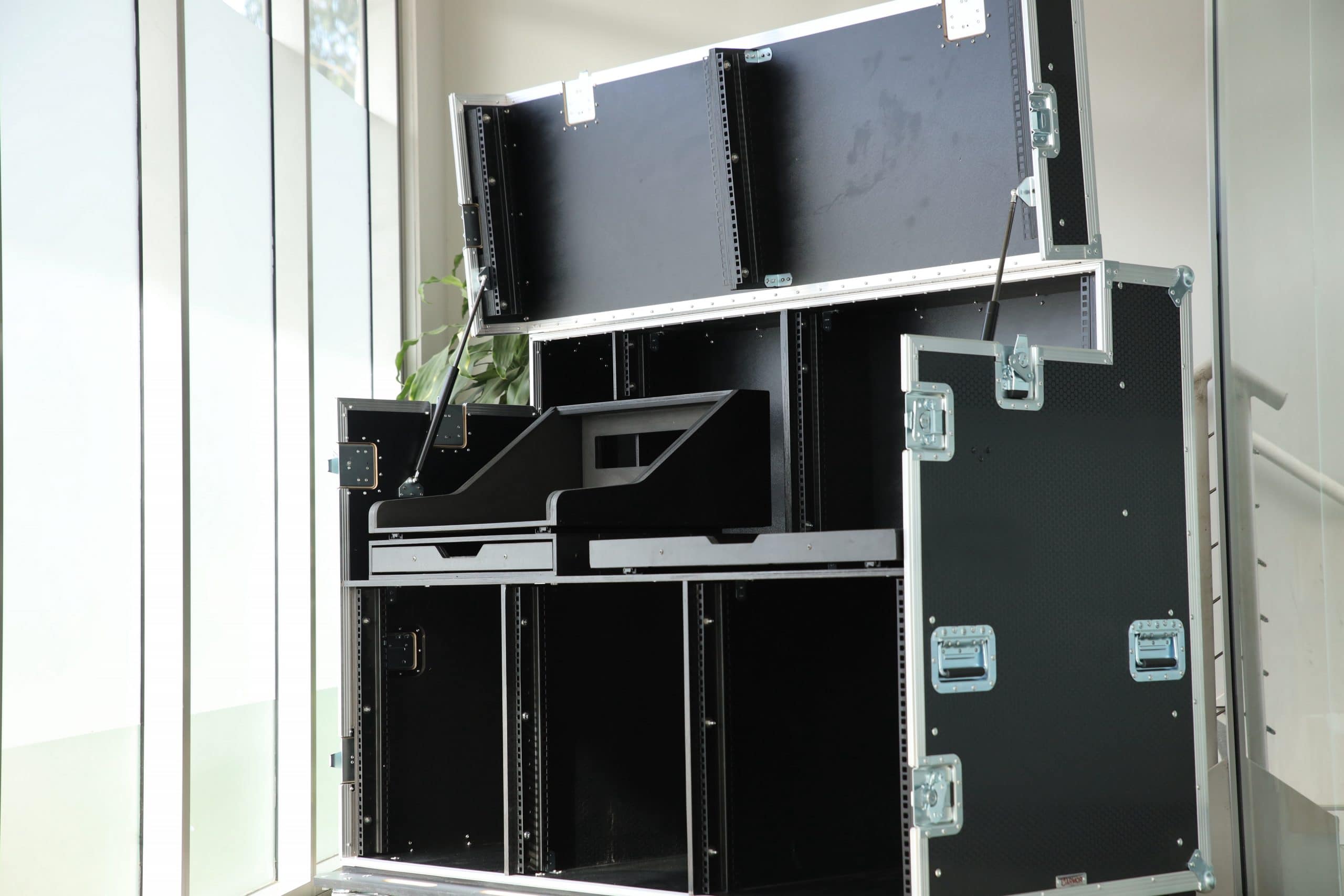 video production workstation case