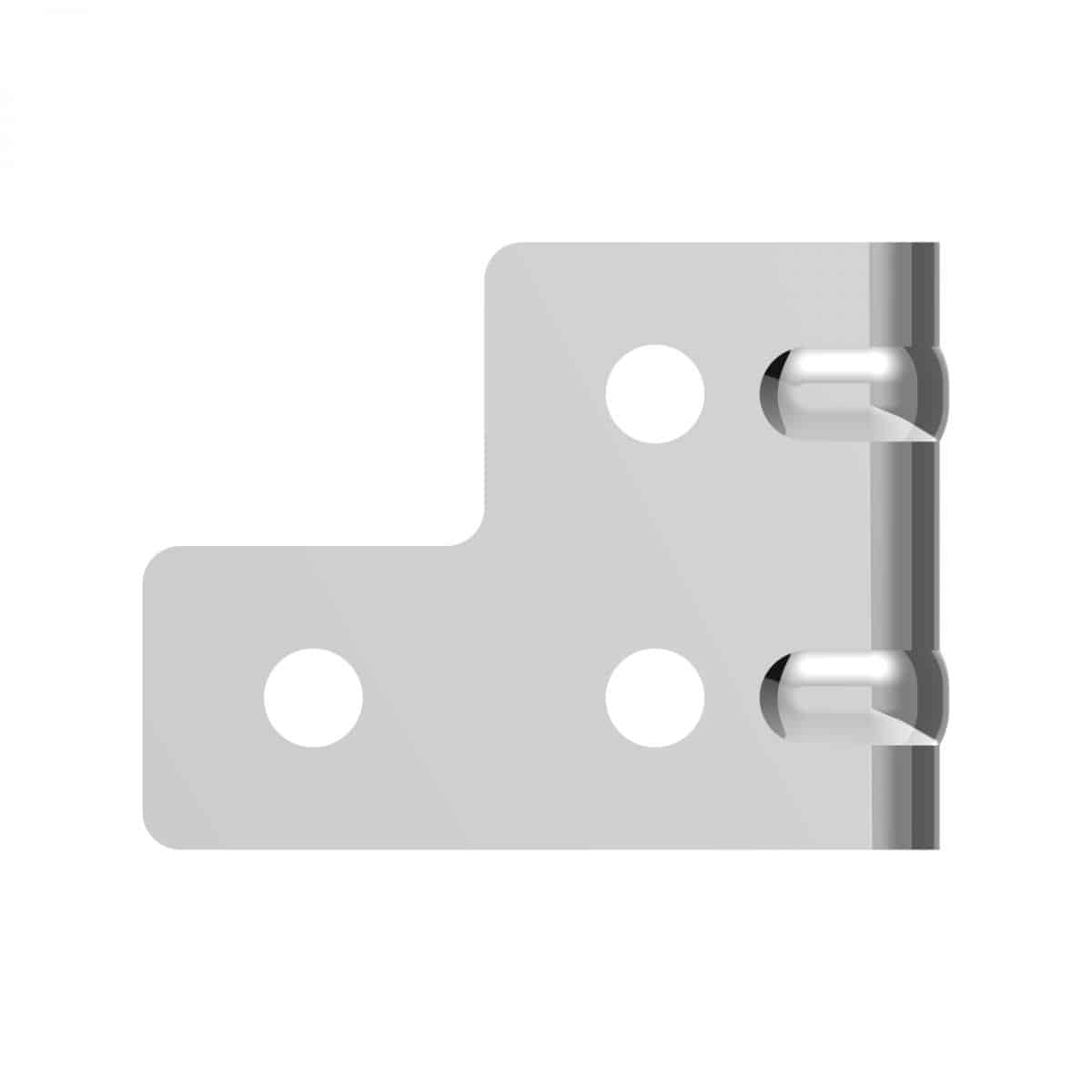 ARMOR B4301 Small 6 Hole Corner Brace with Strengthening Ribs