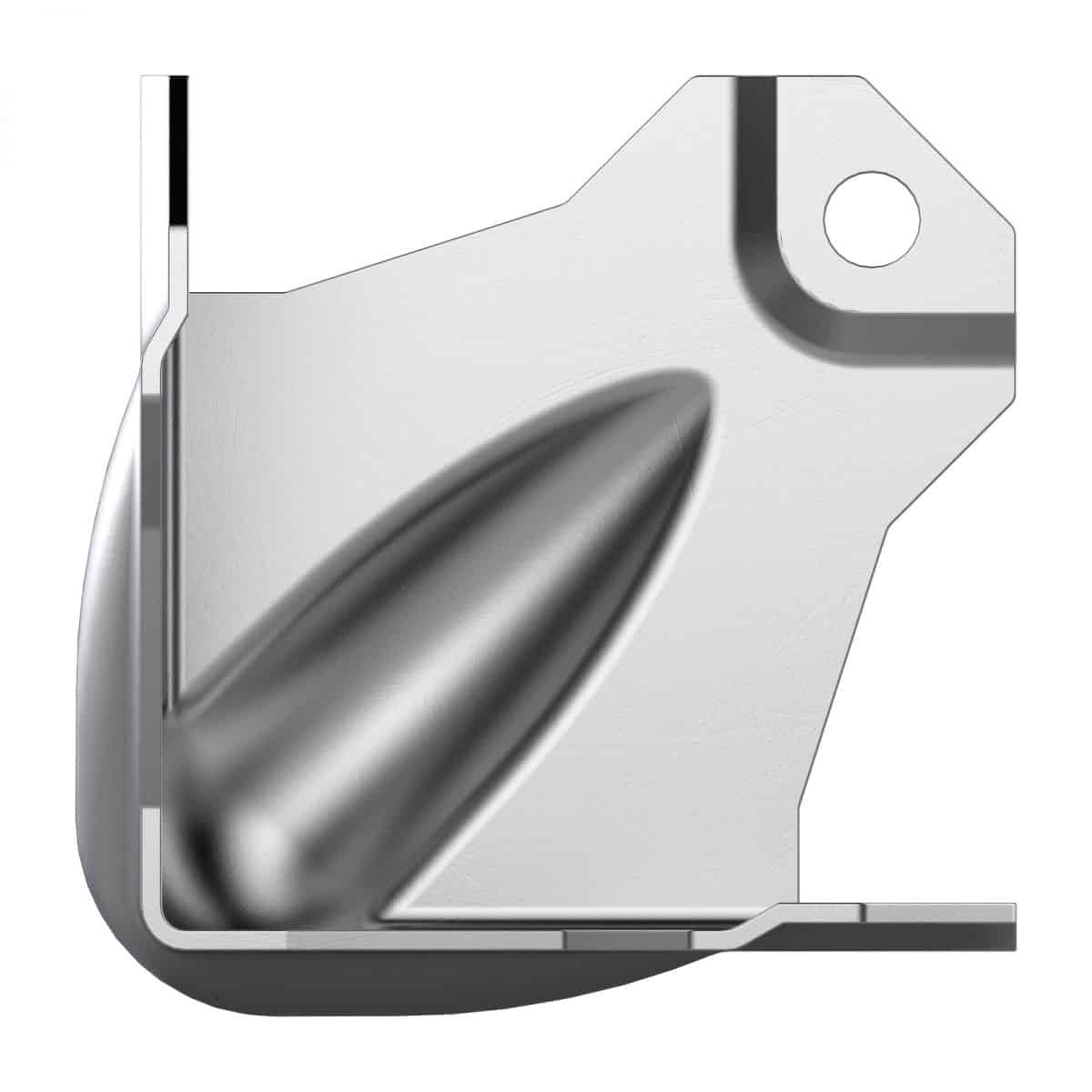Armor C3330 Medium Ball Corner With Flush Base