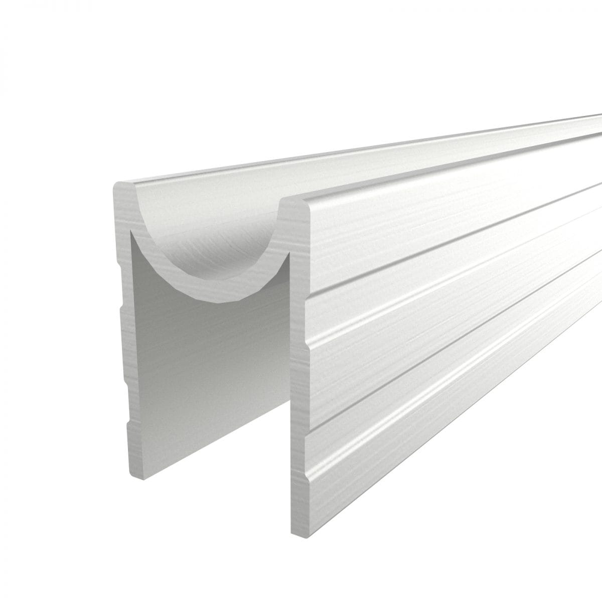 E-E15-G9 Aluminum Groove Edge Extrusion 9Mm Gap