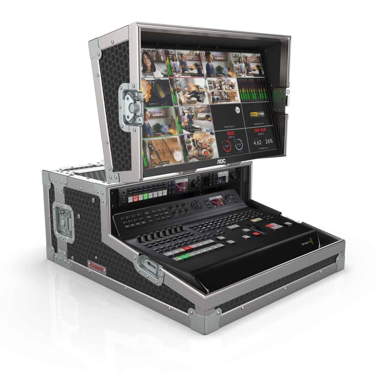 Flight Case for Black Magic ATEM Television Studio Pro