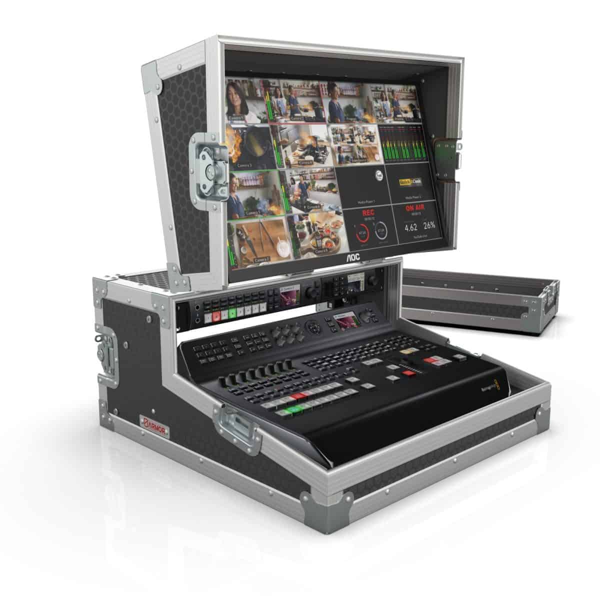 Flight Case for Black Magic ATEM Television Studio Pro