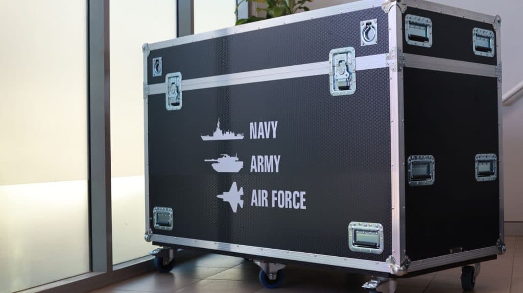 Display Case For Australian Defence Force Recruiting