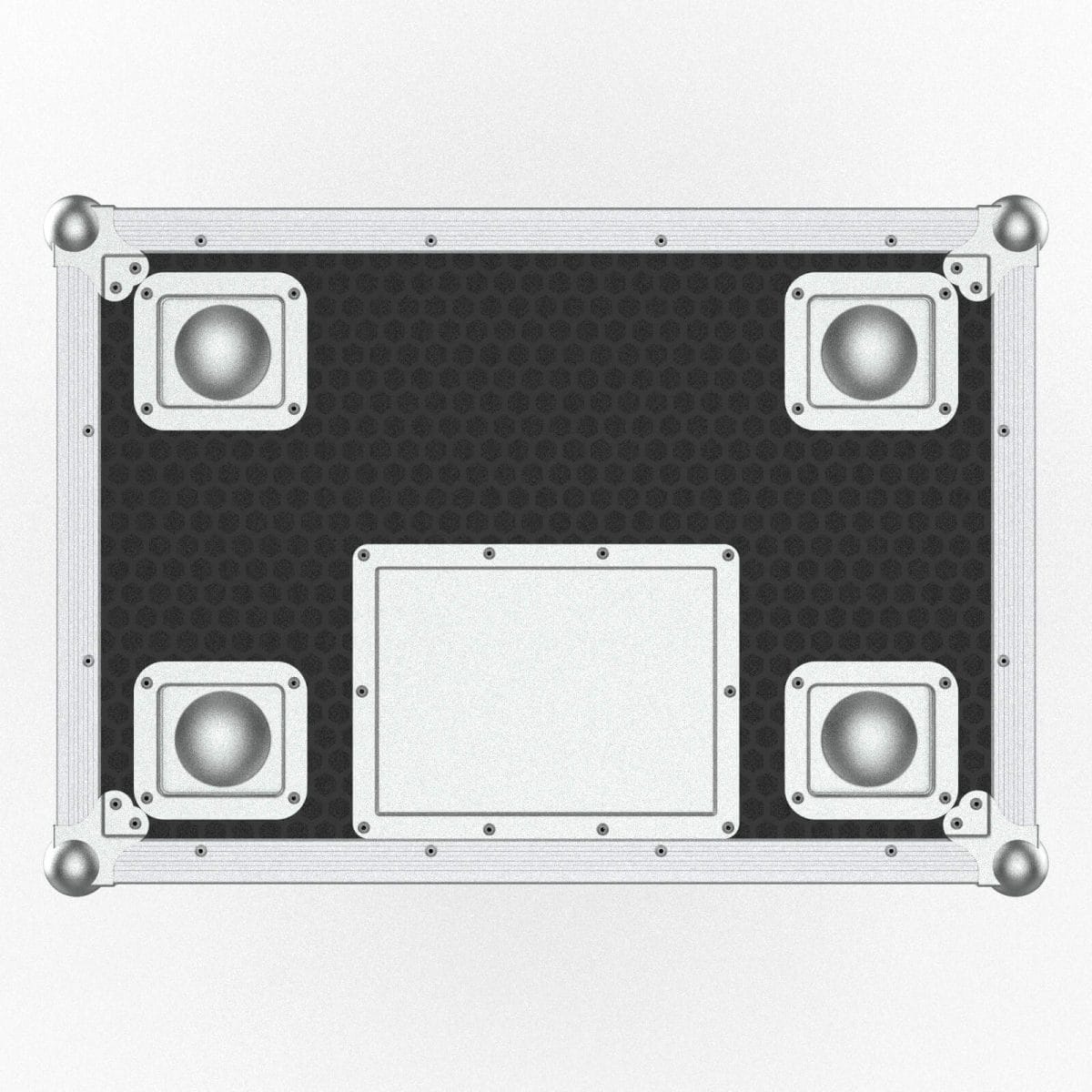 Road Case For 2 Of Renkus-Heinz Iclxl Speakers