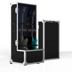 Triple Guitar Traveler With Adjustable Sliding Foam Blocks