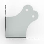 Armor C3201 3-Legged 6 Hole Large Flat Corner