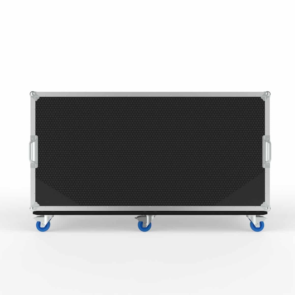 Vision Production Flypack Work Station Road Case With Motorized Lift For 6 Of 24&Quot; Monitors