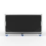 Vision Production Flypack Work Station Road Case With Motorized Lift For 6 Of 24&Quot; Monitors