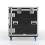 Vision Production Flypack Work Station Road Case With Motorized Lift For 6 Of 24&Quot; Monitors