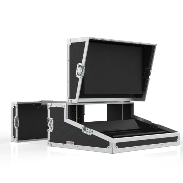 Case for storing Blackmagic ATEM HD8 production switcher