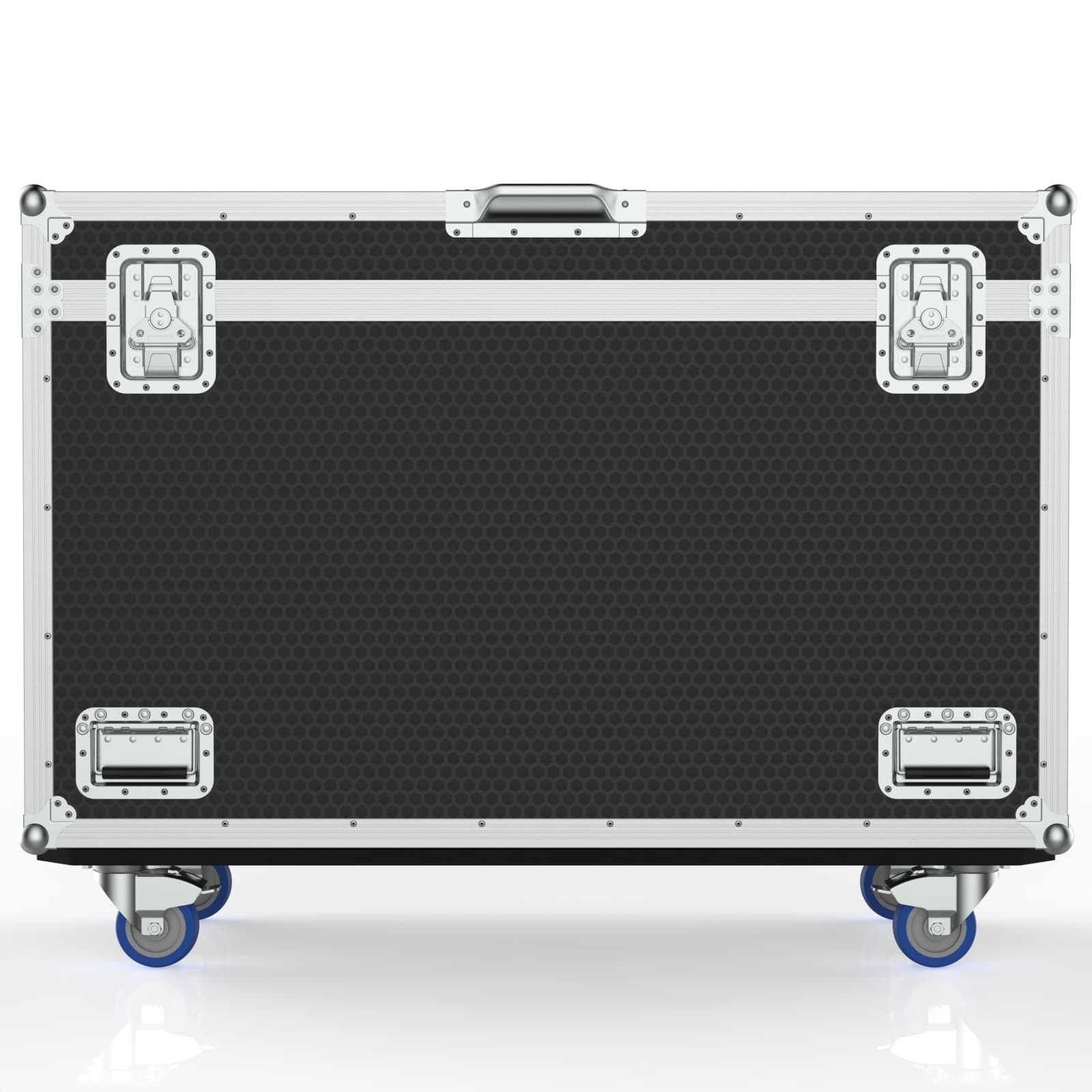 Lxmh-Cpky-Sharpy.front.c_0 Moving Head Road Case For 2 Of Claypaky Sharpy, No Foam Inserts