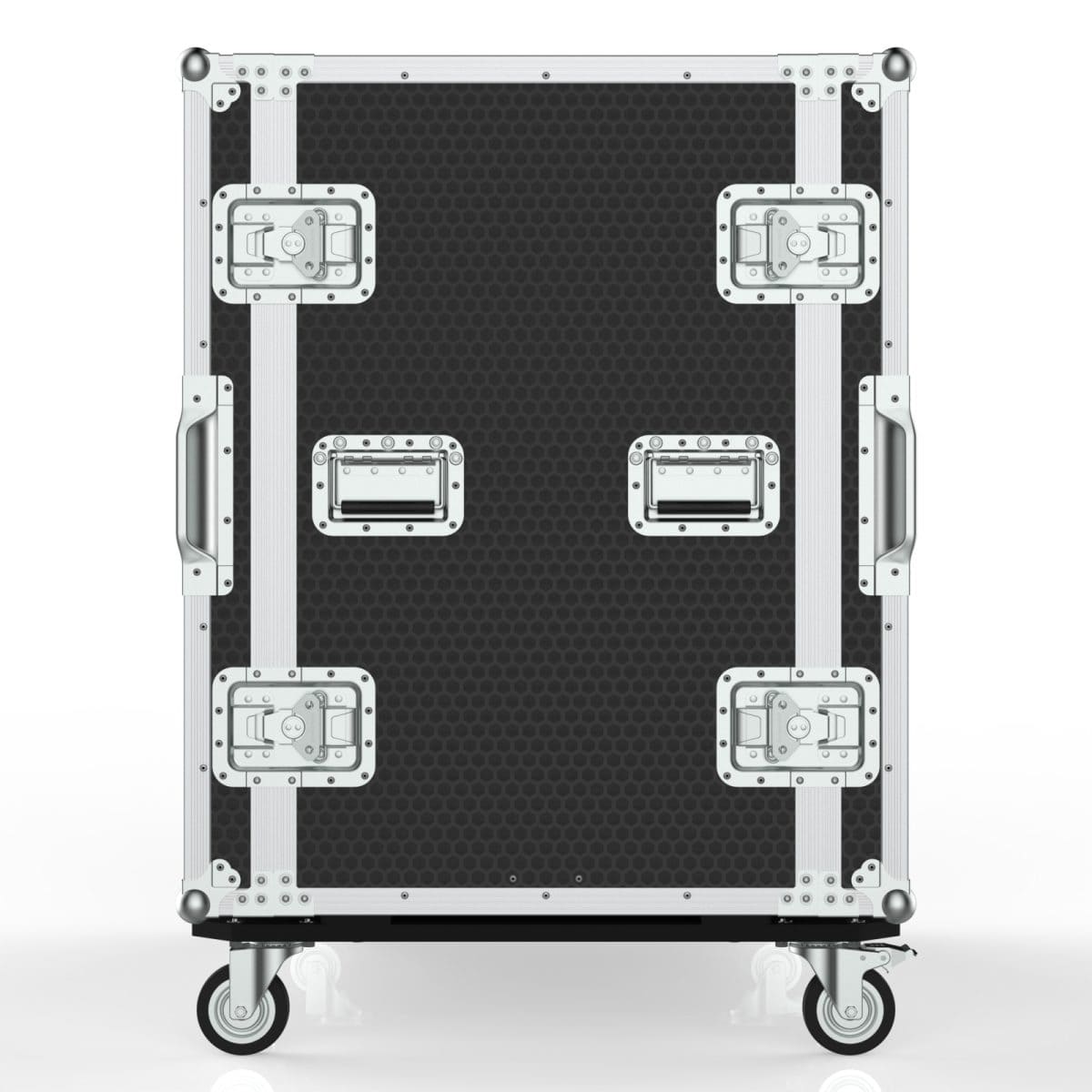 Custom Road Case For Foam Shock Proof Double Rack 18Ru