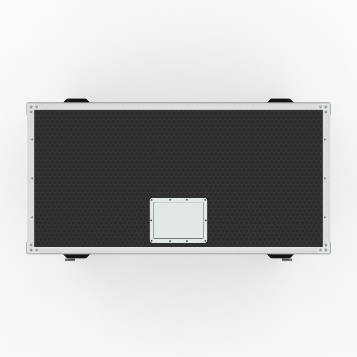 Custom Road Case For Foam Shock Proof Double Rack 18Ru