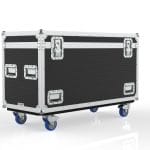 Moving Head Road Case For 4 Of Robe Spiider, No Foam Inserts