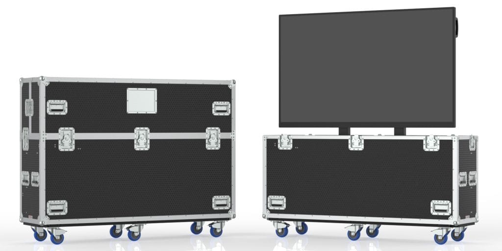 LG 65TR3DK-B CreateBoard Road Case