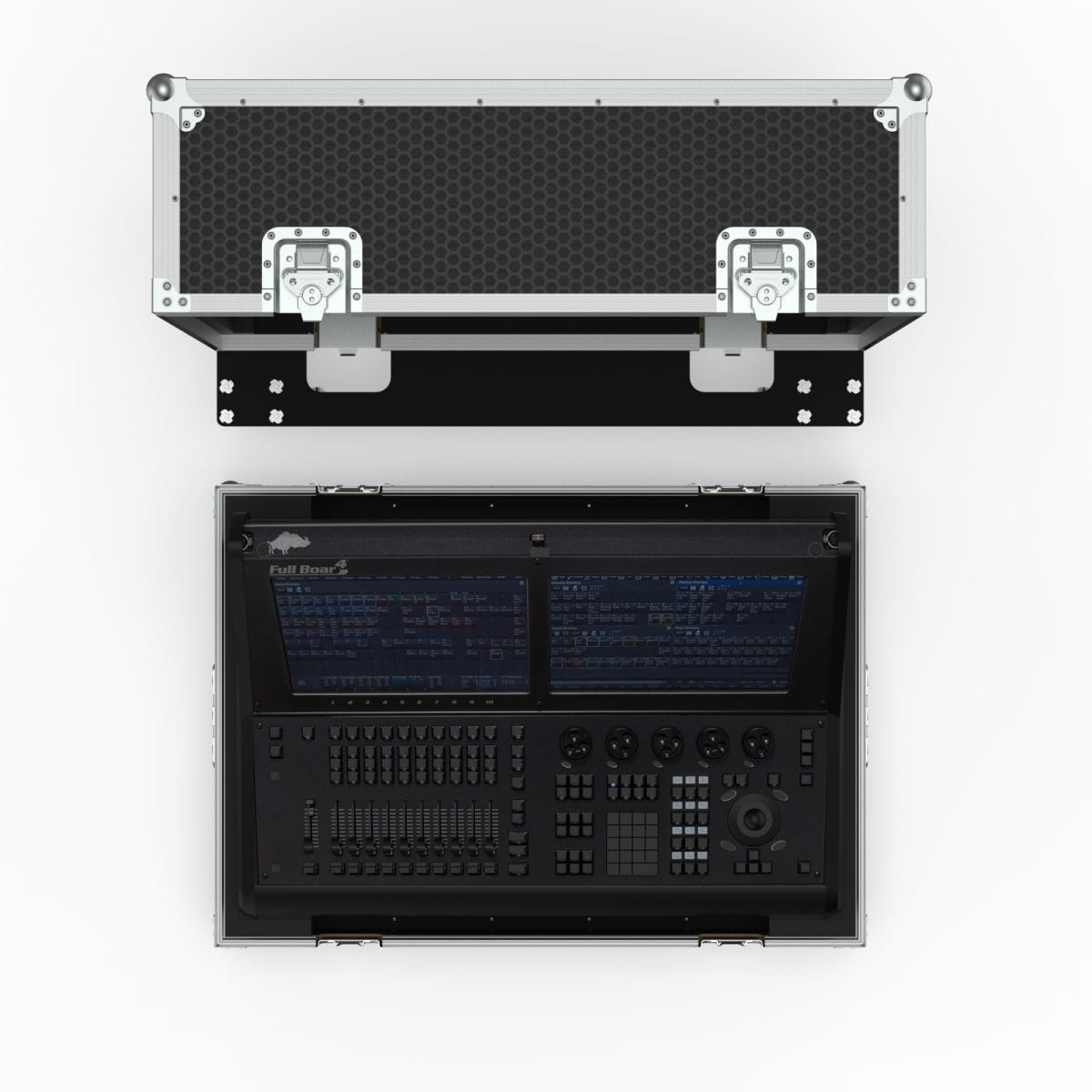 Lift-Off Lid Flight Case For Etc Full Boar 4 Lighting Console