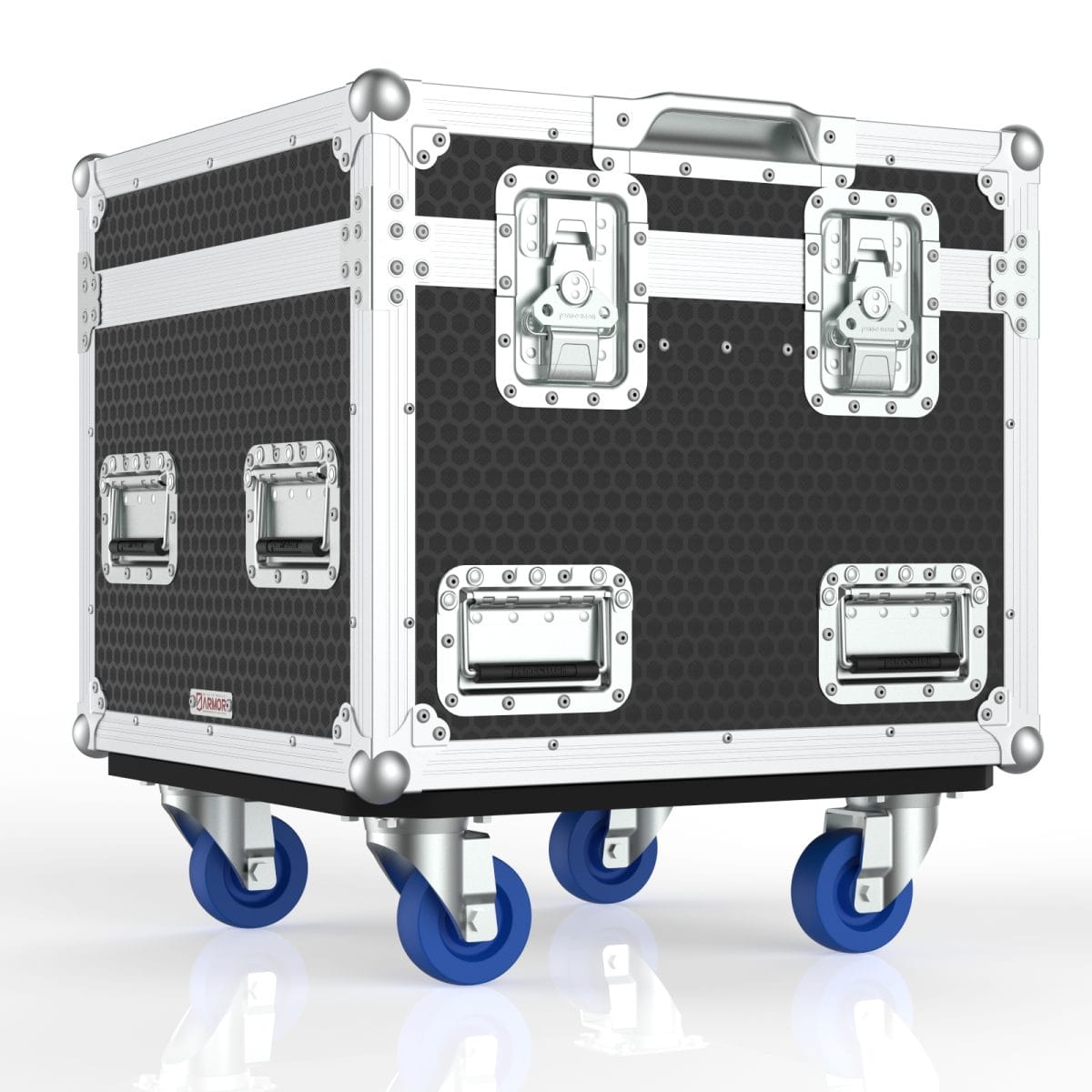 Dual Speaker Case For Db Technology Vio X205 With Foam Insert Tray For Accessories, Focused Prod