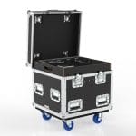 Dual Speaker Case For Db Technology Vio X205 With Foam Insert Tray For Accessories, Focused Prod