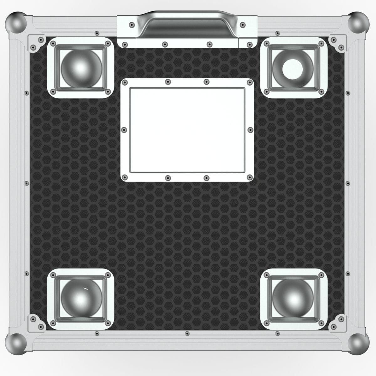 Dual Speaker Case For Db Technology Vio X205 With Foam Insert Tray For Accessories, Focused Prod