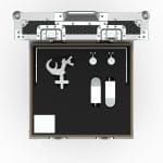 Dual Speaker Case For Db Technology Vio X205 With Foam Insert Tray For Accessories, Focused Prod
