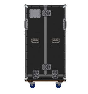 Road Case with Split Lid Design for Intouch Screens