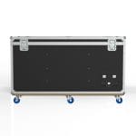 Vision Production Flypack Work Station Road Case With Motorized Lift For 6 Monitors, Pull Out Trays