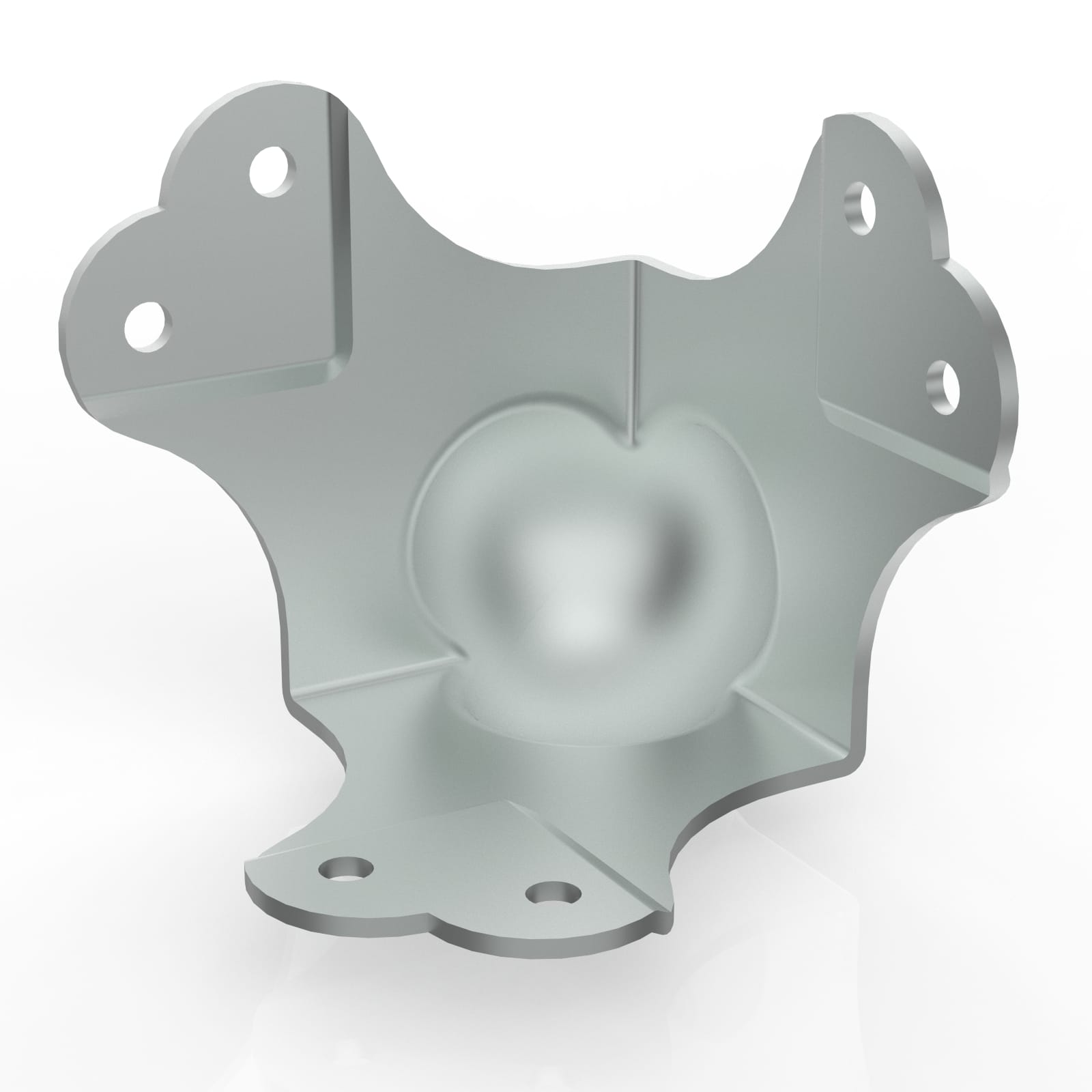 Cnr-C3109_Iso.3 Armor C3109 3-Legged Large Ball Corner With 35Mm Offset