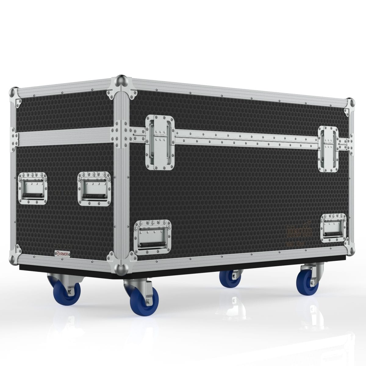 Road Case For 8 Of Martin Mac One, Fourbar And Provisions For Clamps