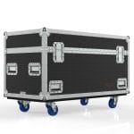 Road Case For 8 Of Martin Mac One, Fourbar And Provisions For Clamps