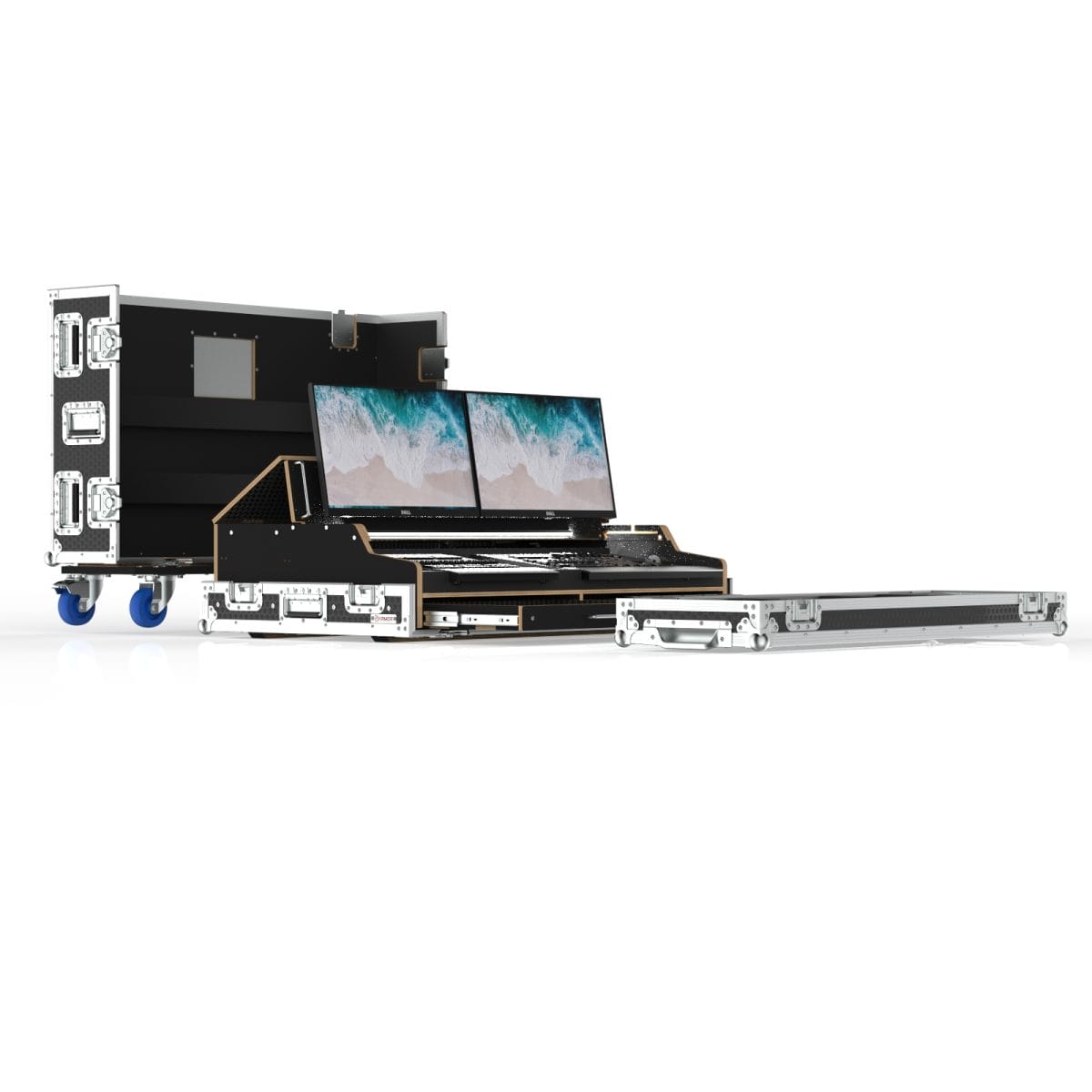 CUSTOM ROAD CASE FOR GRANDMA 2 ONPC COMMAND WING + FADER