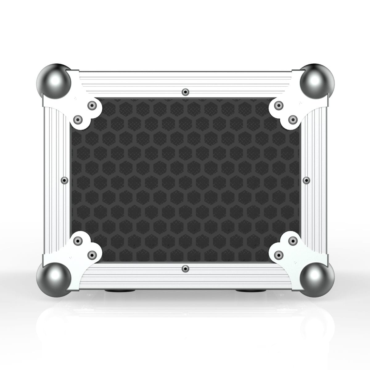 4U Half-Rack Carry Case With Removable Front And Rear Lid