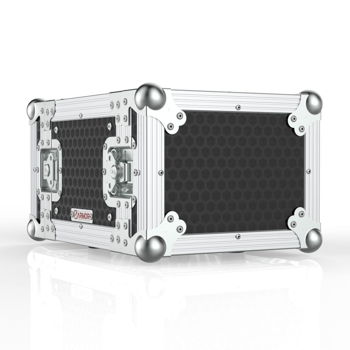 4U Half-Rack Carry Case With Removable Front And Rear Lid
