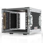 4U Half-Rack Carry Case With Removable Front And Rear Lid