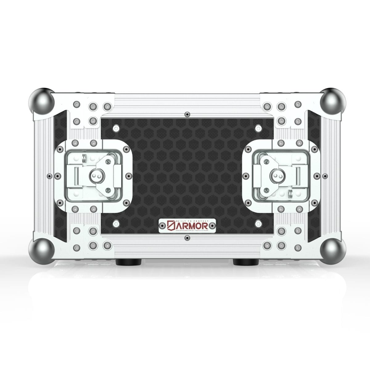 4U Half-Rack Carry Case With Removable Front And Rear Lid