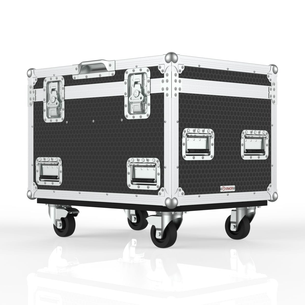 Dual Speaker Case For Db Technology Vio X206 With Foam Insert Tray For Accessories, Focused Prod