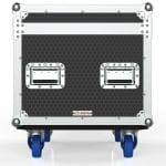 Dual Speaker Case For Db Technology Vio X206 With Foam Insert Tray For Accessories, Focused Prod