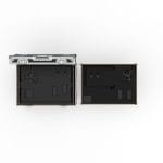 Dual Speaker Case For Db Technology Vio X206 With Foam Insert Tray For Accessories, Focused Prod