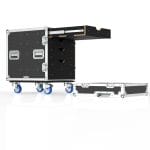 Drawer Case With Front Removable Lid, And Door Pocket, 4 Drawers